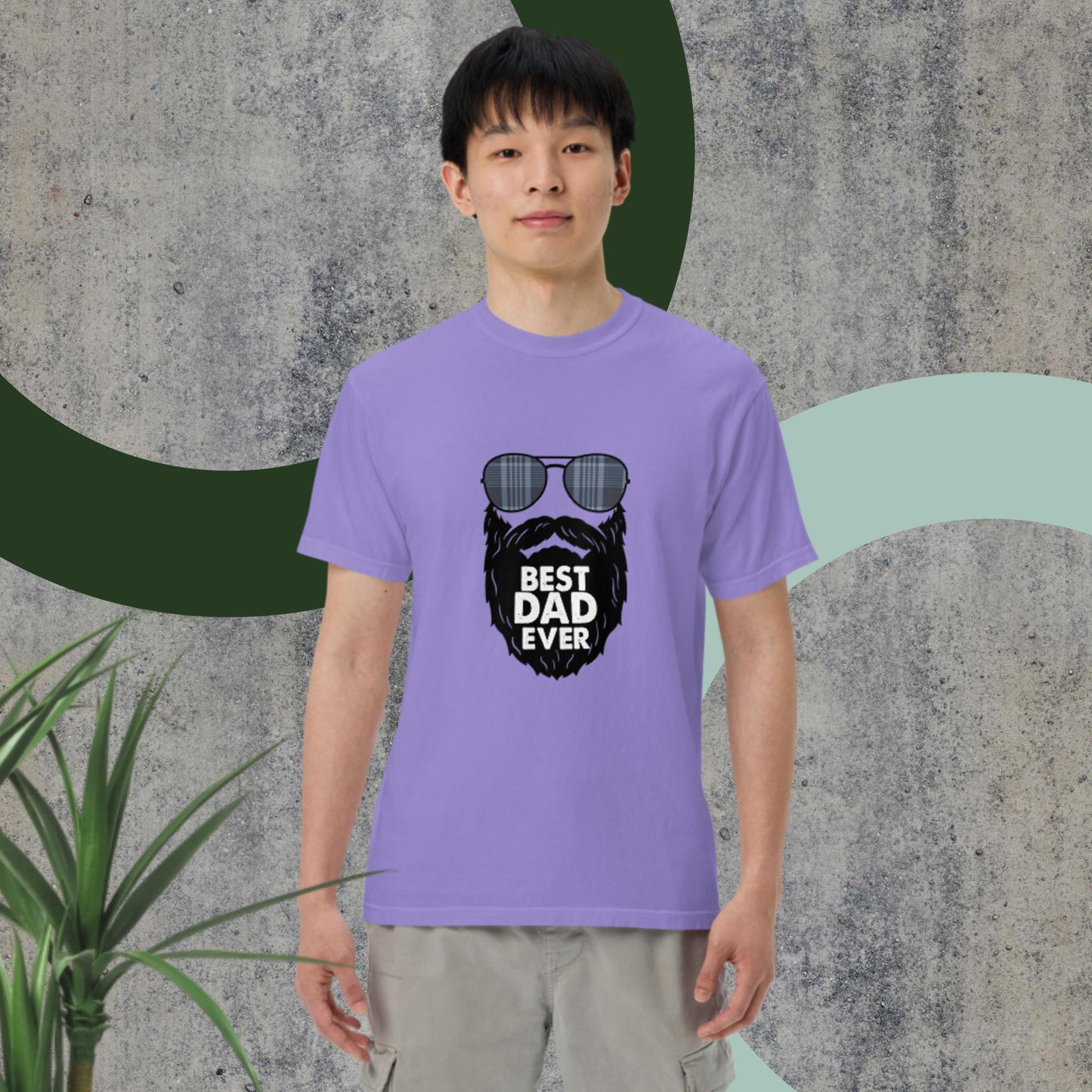 Men’s garment-dyed heavyweight t-shirt