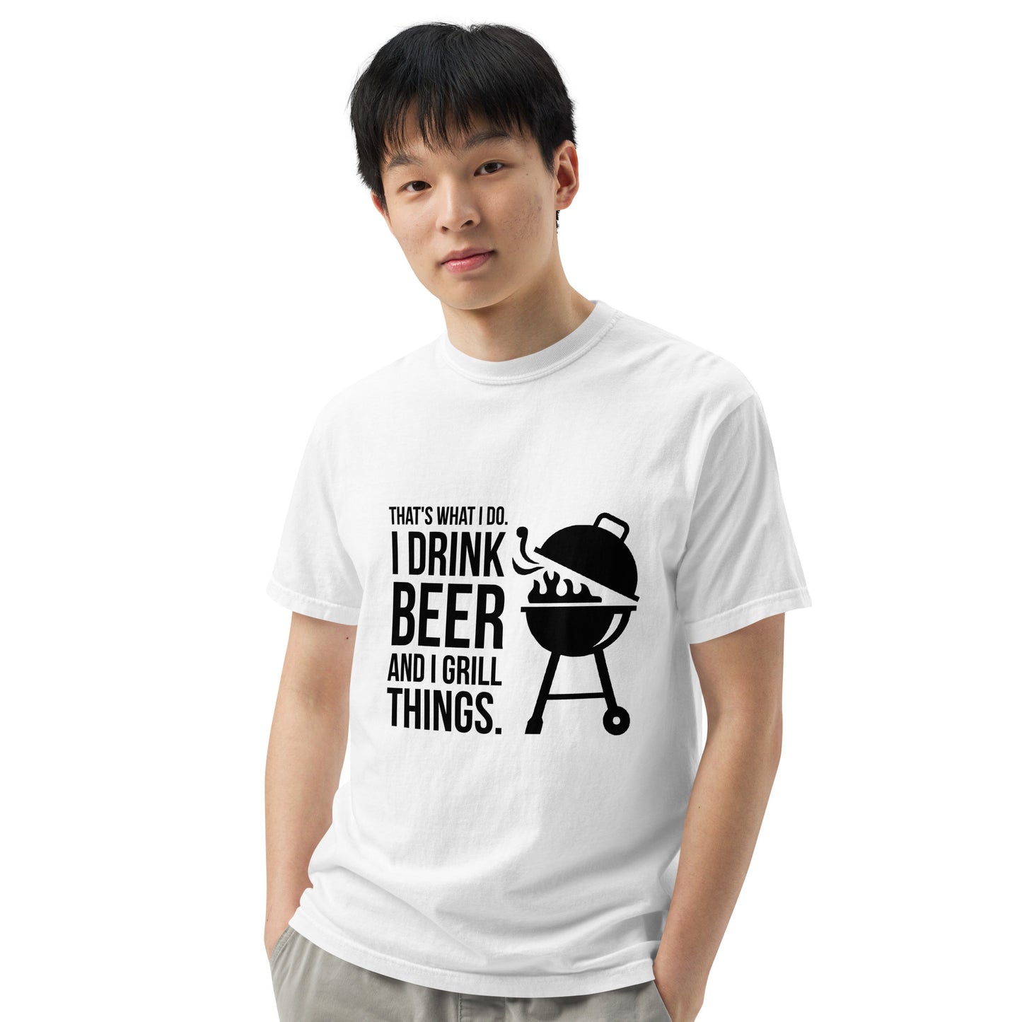 Men’s garment-dyed heavyweight t-shirt