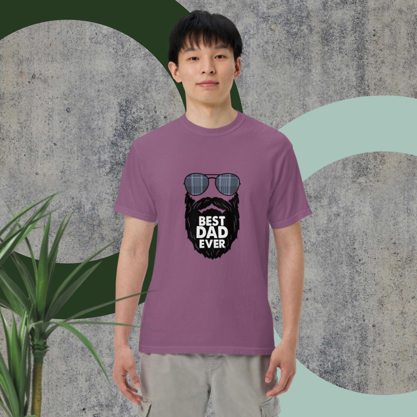 Men’s garment-dyed heavyweight t-shirt