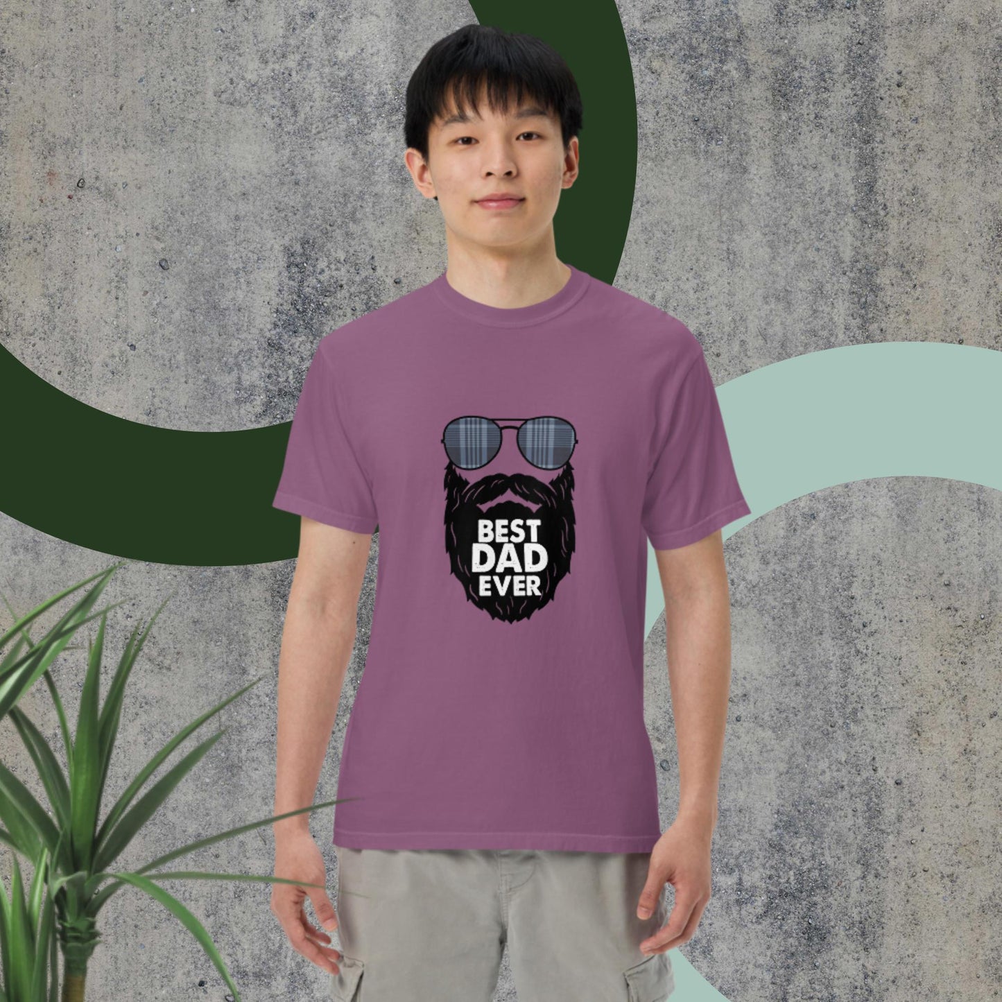 Men’s garment-dyed heavyweight t-shirt