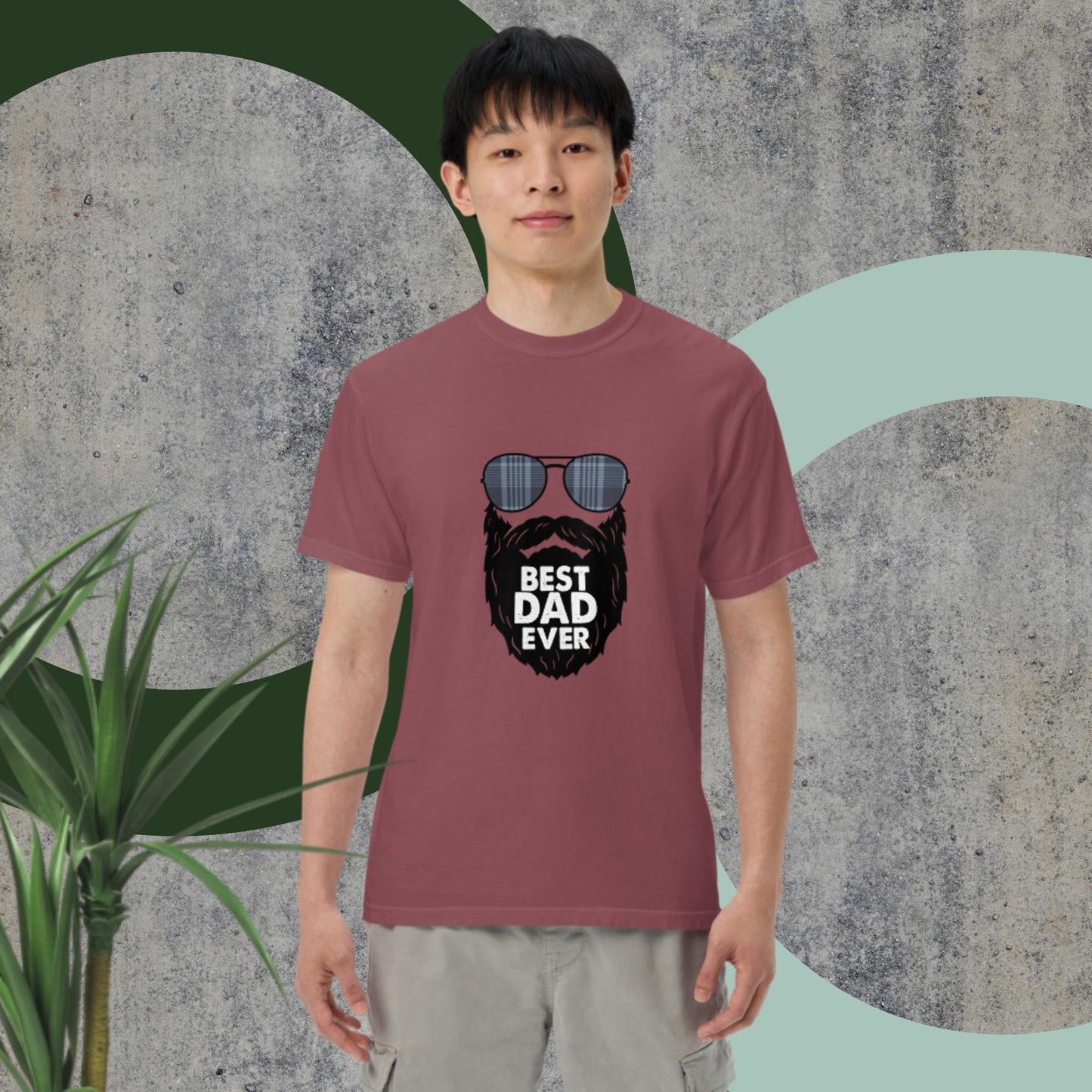 Men’s garment-dyed heavyweight t-shirt