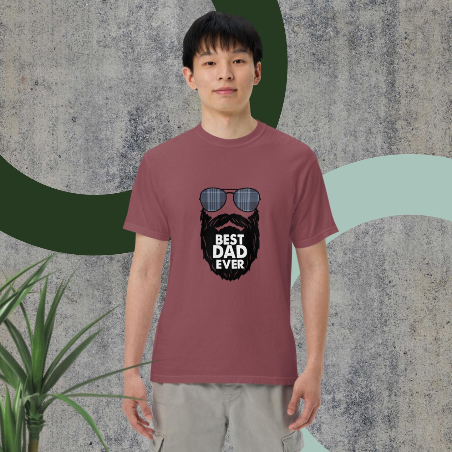 Men’s garment-dyed heavyweight t-shirt