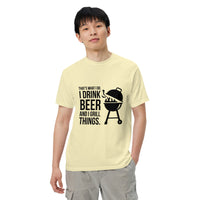 Men’s garment-dyed heavyweight t-shirt