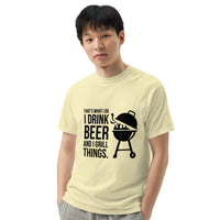 Men’s garment-dyed heavyweight t-shirt