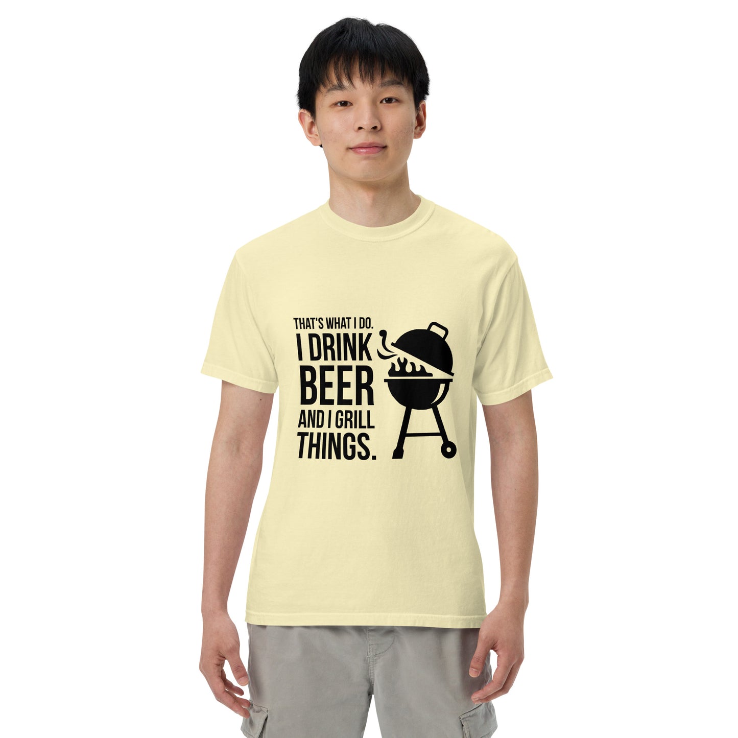 Men’s garment-dyed heavyweight t-shirt