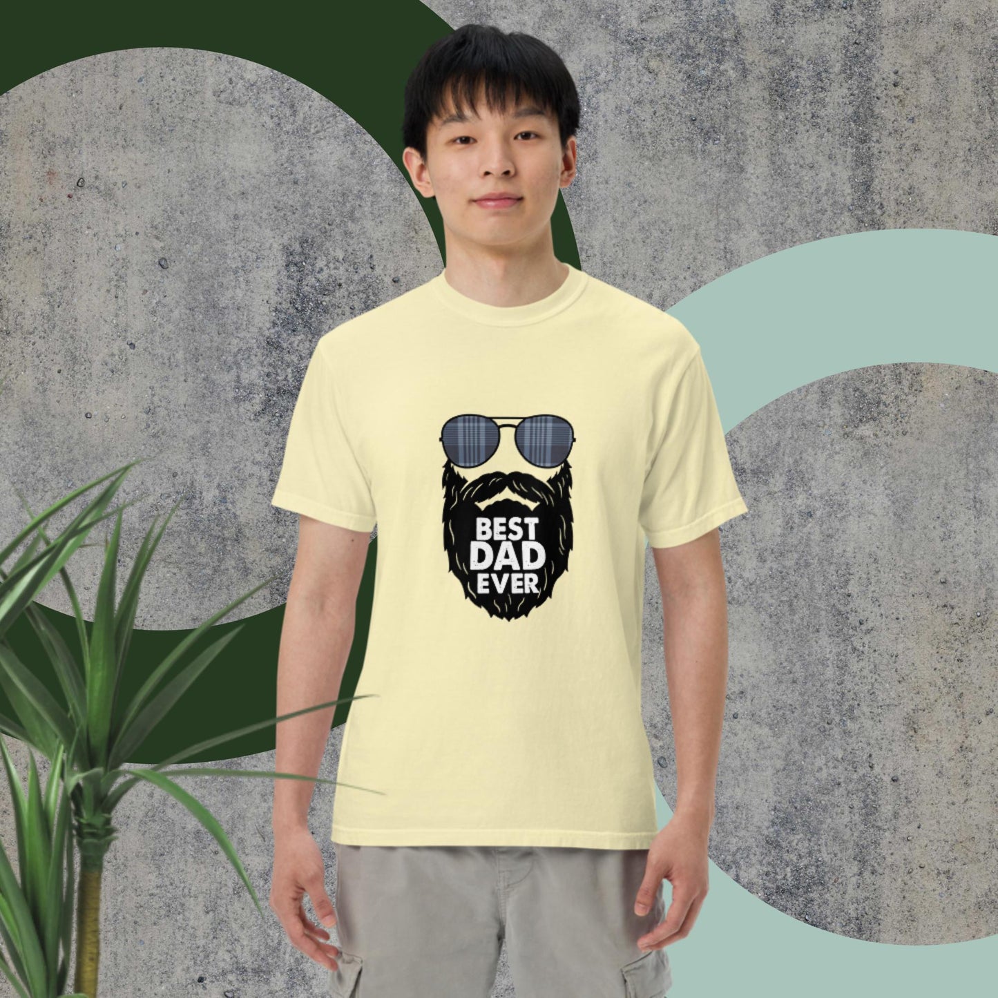 Men’s garment-dyed heavyweight t-shirt