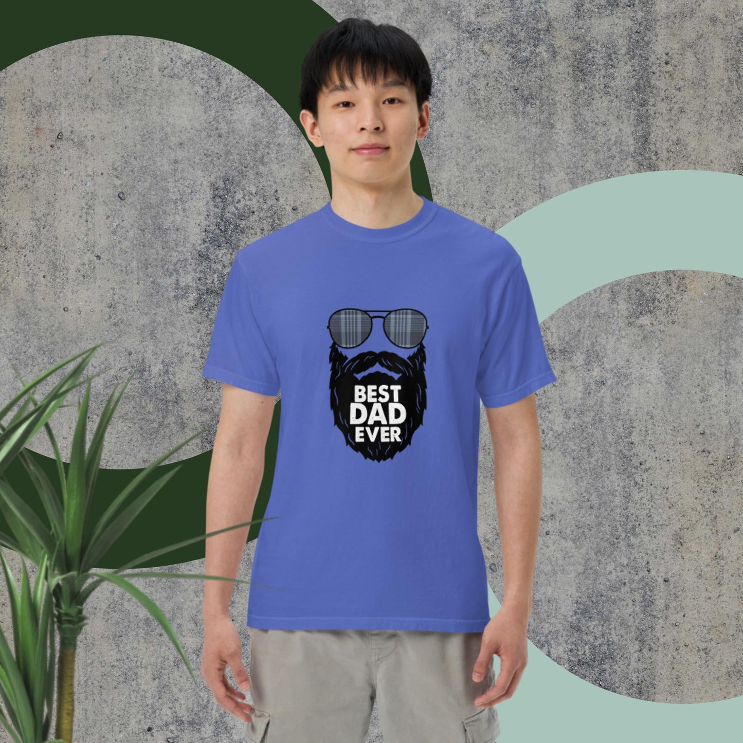 Men’s garment-dyed heavyweight t-shirt