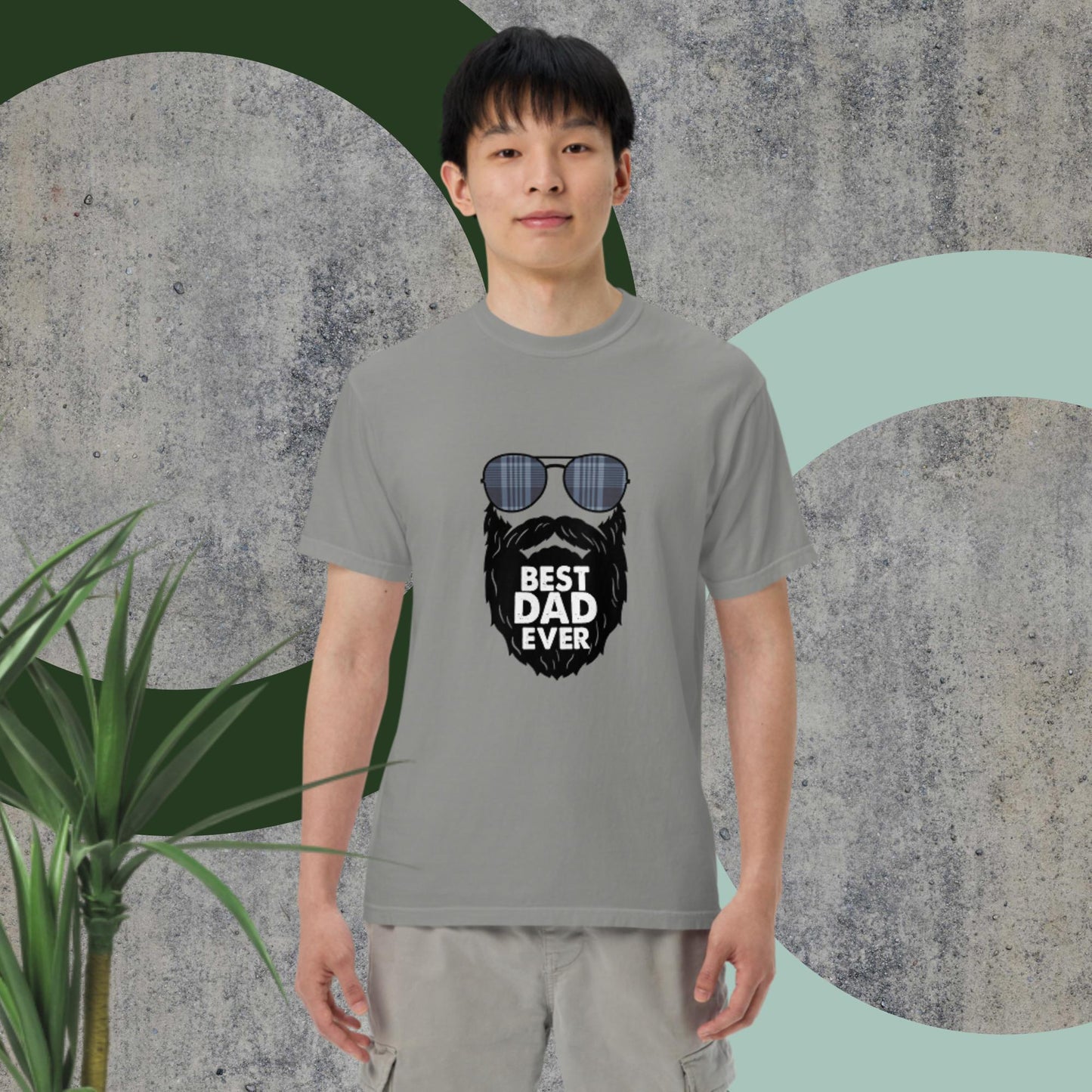 Men’s garment-dyed heavyweight t-shirt