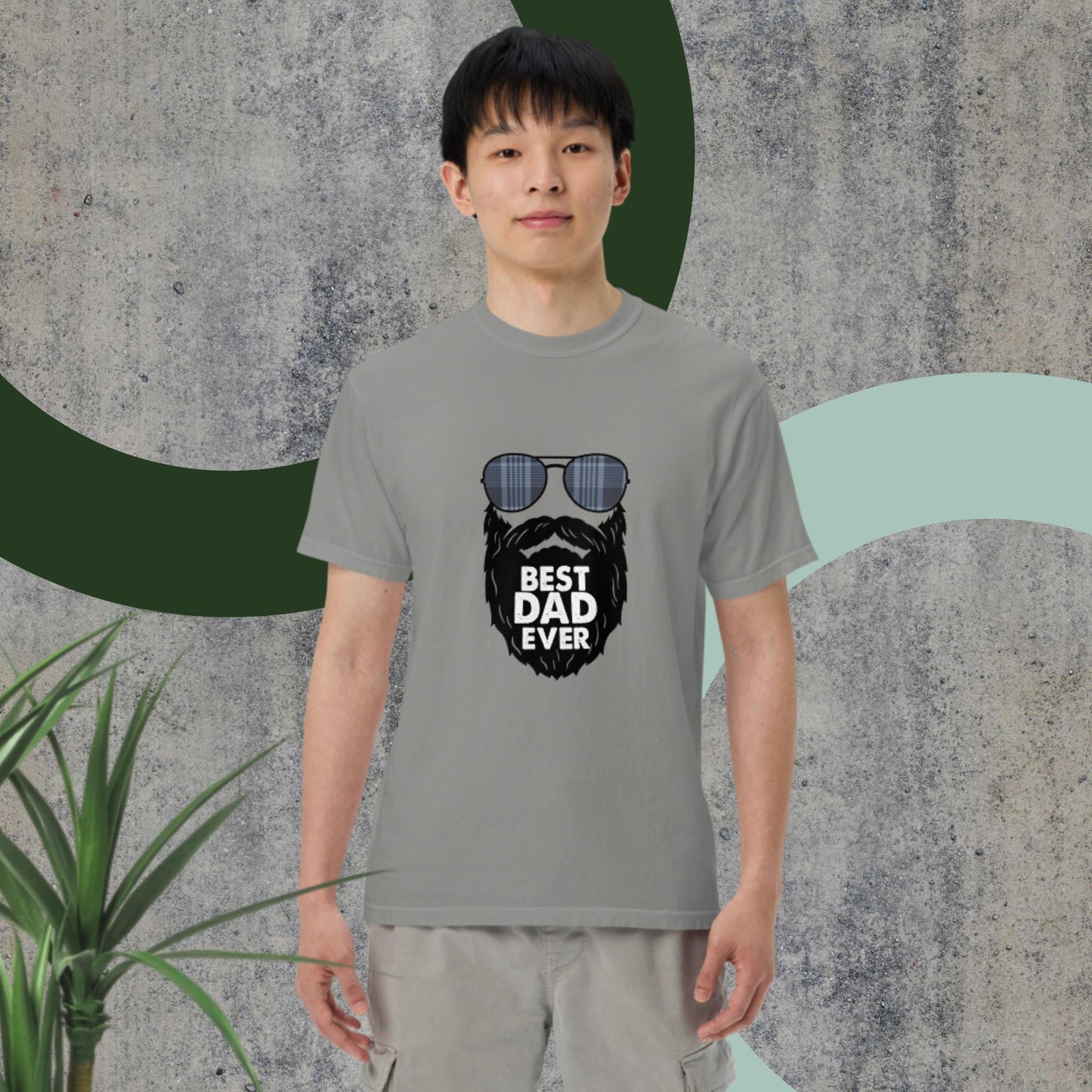 Men’s garment-dyed heavyweight t-shirt