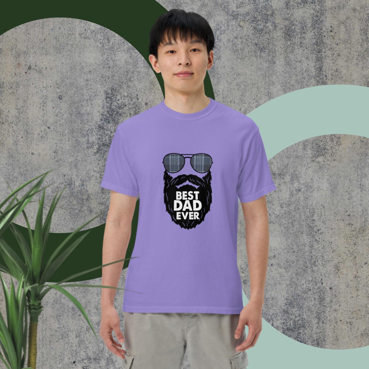 Men’s garment-dyed heavyweight t-shirt