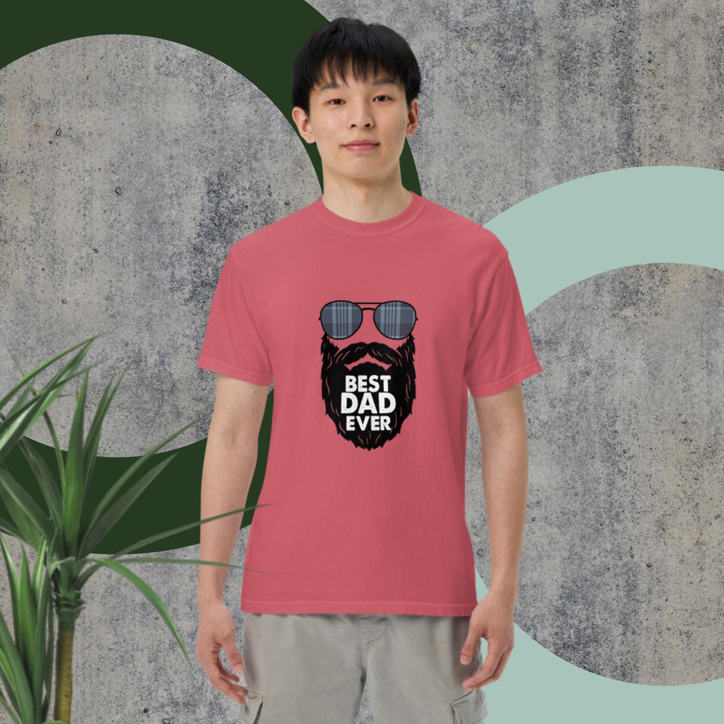 Men’s garment-dyed heavyweight t-shirt