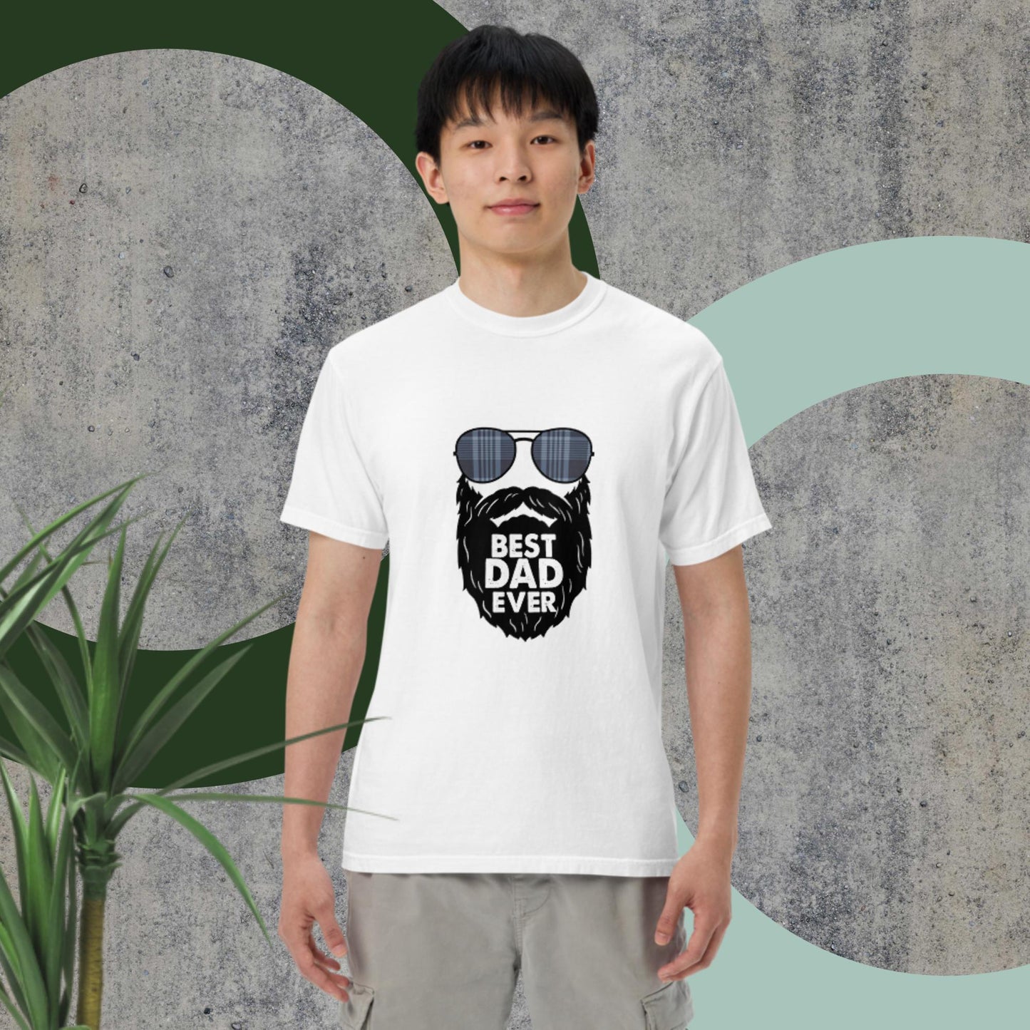 Men’s garment-dyed heavyweight t-shirt