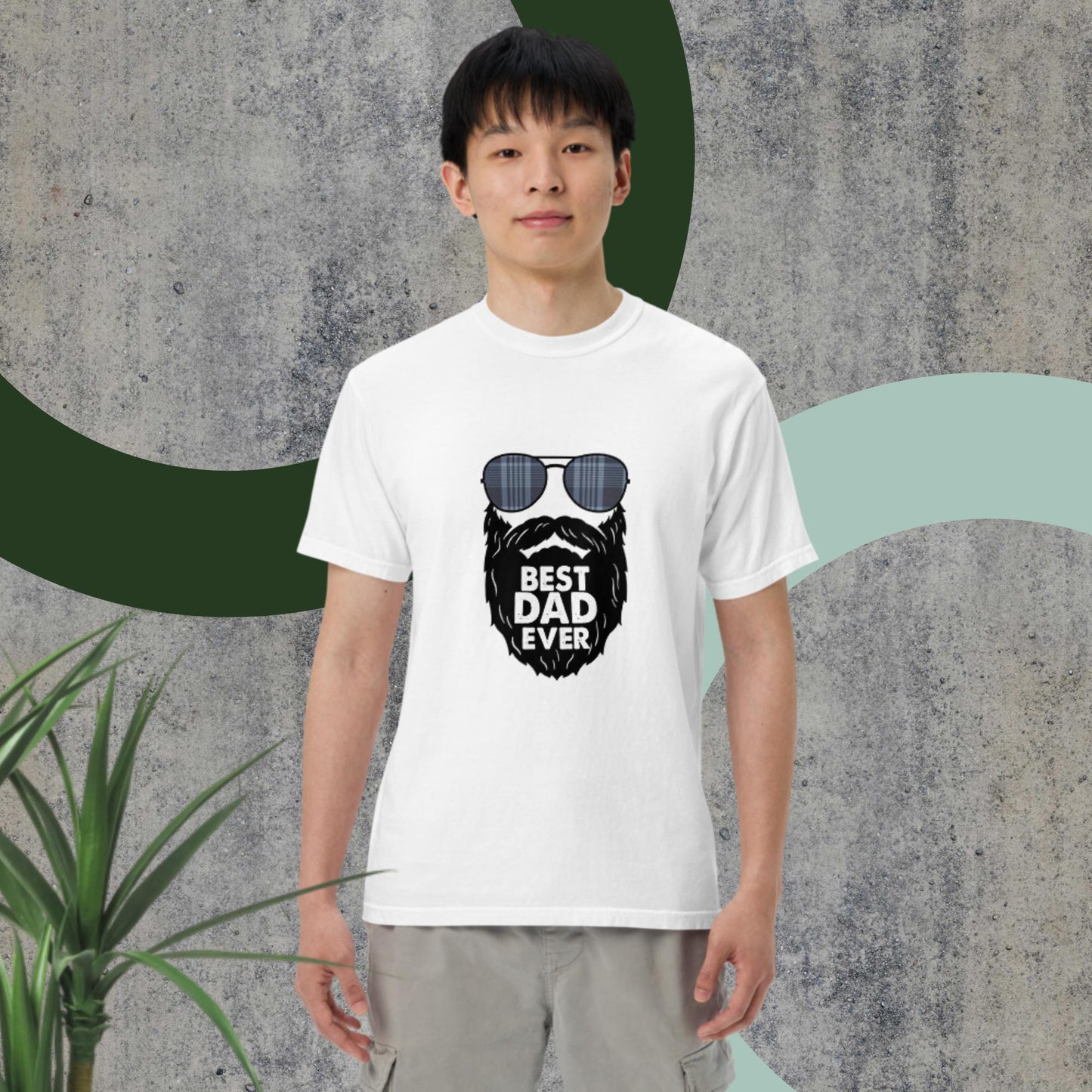 Men’s garment-dyed heavyweight t-shirt